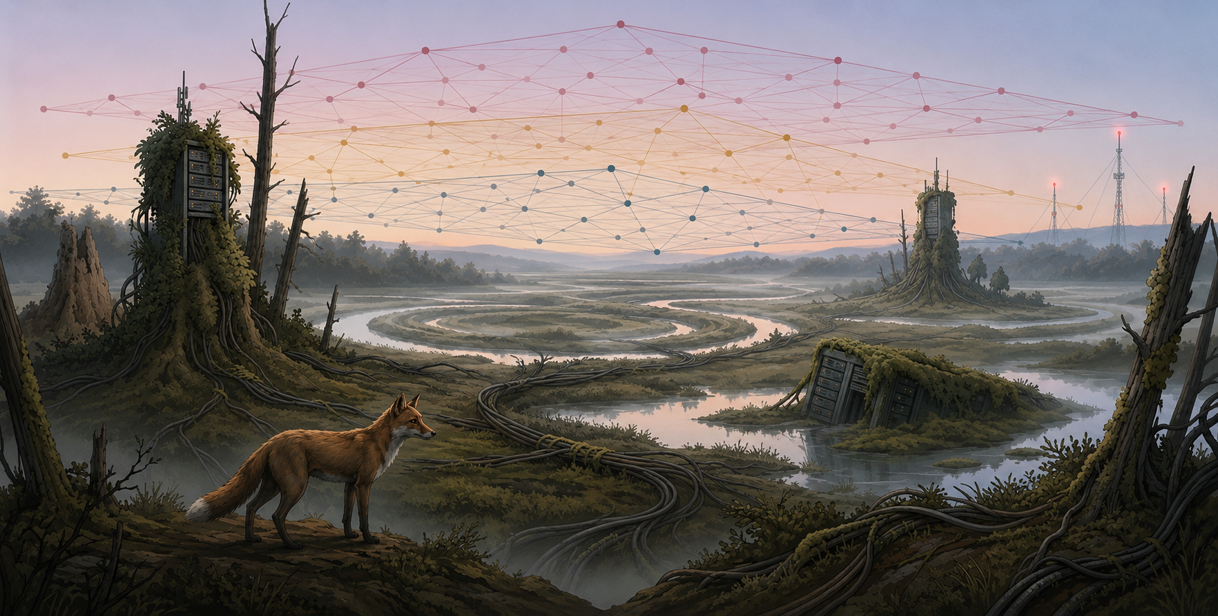 Red tradecraft: the red wilds as an ecosystem, an adversary reading terrain the people living in it have stopped seeing.